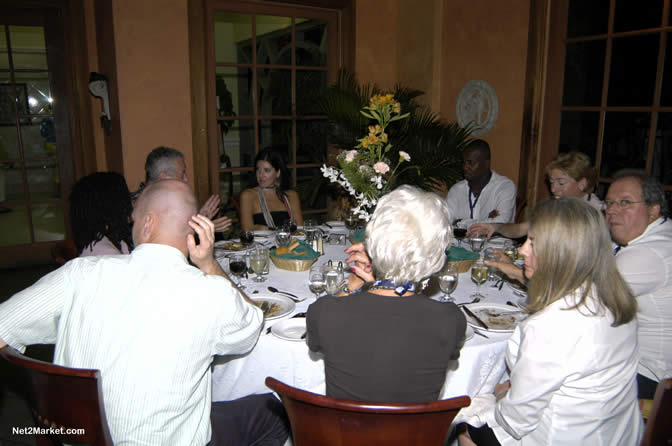 Sunset Beach Resort & Spa - CHA Press Dinner - January 9th, 2005 - Caribbean MarketPlace 2005 by the Caribbean Hotel Association - Negril Travel Guide, Negril Jamaica WI - http://www.negriltravelguide.com - info@negriltravelguide.com...!