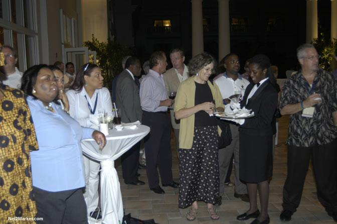 The Ritz Carlton Caribbean Cocktail Reception, Montego Bay - Caribbean MarketPlace 2005 by the Caribbean Hotel Association - Negril Travel Guide, Negril Jamaica WI - http://www.negriltravelguide.com - info@negriltravelguide.com...!