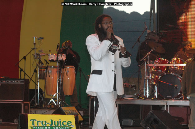 Tarrus Riley at Tru-Juice Rebel Salute 2008 - The 15th staging of Tru-Juice Rebel Salute, Saturday, January 12, 2008, Port Kaiser Sports Club, St. Elizabeth, Jamaica W.I. - Photographs by Net2Market.com - Barry J. Hough Sr, Photographer - Negril Travel Guide, Negril Jamaica WI - http://www.negriltravelguide.com - info@negriltravelguide.com...!