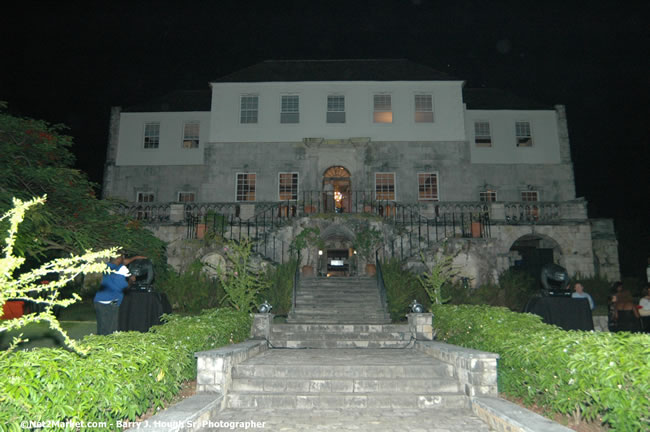 Party Rose Hall Great House - Virgin Atlantic Inaugural Flight To Montego Bay, Jamaica Photos - Sir Richard Bronson, President & Family, and 450 Passengers - Party at Rose Hall Great House, Montego Bay, Jamaica - Tuesday, July 4, 2006 - Negril Travel Guide, Negril Jamaica WI - http://www.negriltravelguide.com - info@negriltravelguide.com...!