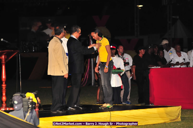 Jamaica's Athletes Celebration - Western Olympics Sports Gala & Trelawny Homecoming - Wednesday, October 8, 2008 - Photographs by Net2Market.com - Barry J. Hough Sr. Photojournalist/Photograper - Photographs taken with a Nikon D300 - Negril Travel Guide, Negril Jamaica WI - http://www.negriltravelguide.com - info@negriltravelguide.com...!